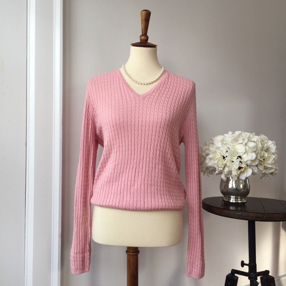 BROOKS BROTHERS silk and cashmere sweater